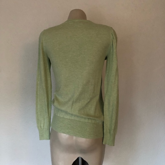 Light Green J.Crew Vneck sweater - Picture 2 of 4